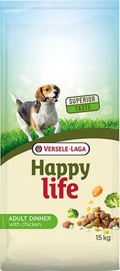 Happy Life Dog Adult Dinner with Chicken 3 кг