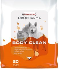 Versele-Laga Oropharma Body Clean Очищающие салфетки для собак и котов