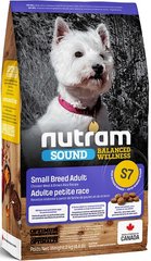 Nutram S7 Sound Balanced Wellness Small Breed Adult Dog 340 гр