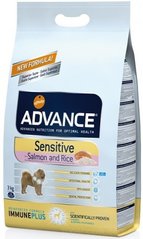 Advance Dog Sensitive Корм для взрослых собак с чувствительным пищеварением 3 кг