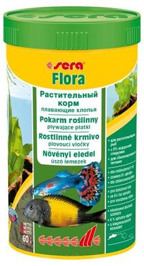 Sera Flora Корм ​​для рослиноїдних риб 100 мл