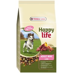 Happy Life МІНІ з ягням (Adult Mini Lamb) сухий преміум корм для собак