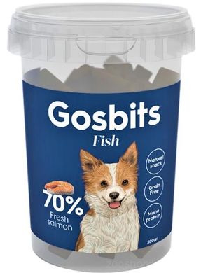 Gosbi Gosbits Fish Натуральні ласощі з рибою 300 гр