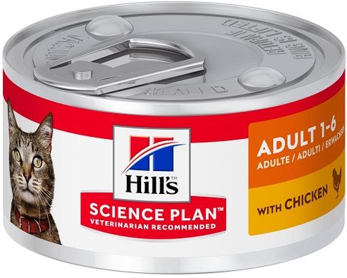 Hill's SP Feline Adult Chicken Консервы для кошек 82 грамма