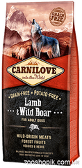 Carnilove Dog Adult Lamb & Wild Boar 1.5 кг