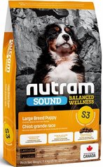 Nutram S3 Sound Balanced Wellness Natural Large Breed Puppy Food 11,4 кг