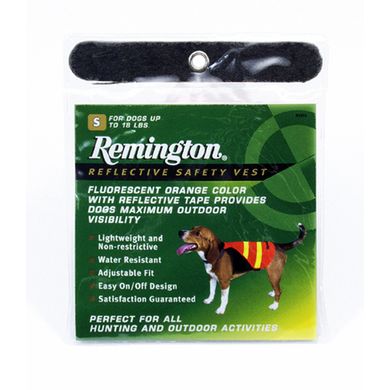 Remington Safety Vest жилет для мисливських собак, помаранчевий 9-16 кг