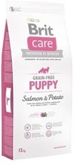 Brit Care Grain-free Puppy Salmon & Potato для цуценят та молодих собак усіх порід 1 кг
