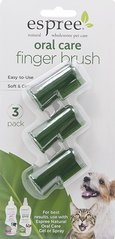 Espree Oral Care Finger Brush 3 pack Набір із 3 щіток на палець