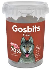 Gosbi Gosbits Wild Натуральні ласощі з перепілкою та кроликом 300 гр