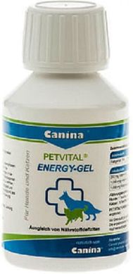 Canina PETVITAL Energy-Gel Добавка для поповнення дефіциту поживних речовин 100 мл
