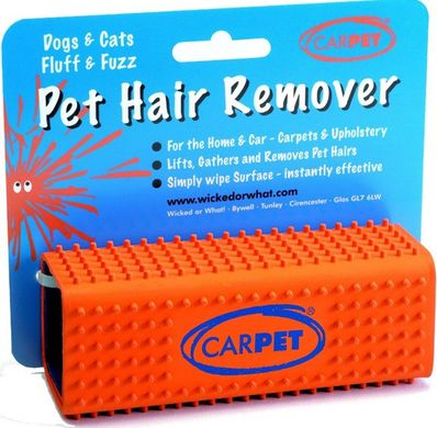CarPET Pet Hair Remover Щітка від шерсті тварин з одягу, меблів, автомобіля Рожевий