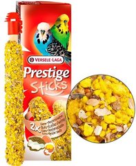 Versele-Laga Prestige Sticks Budgies Eggs&Oyster Shells Ласощі з яйцем та устрицями для хвилястих папуг