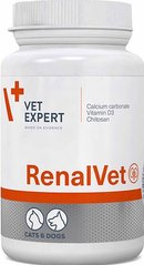VetExpert RENALVET - для здоров'я нирок собак та котів 60 капсул
