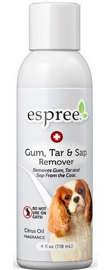 Espree Gum, Tar & Sap Remover Очиститель шерсти от сложных загрязнений 118 мл