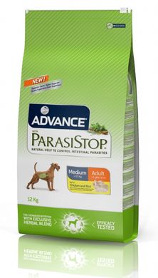Advance Medium/Maxi Parasistop Корм для взрослых собак 3 кг