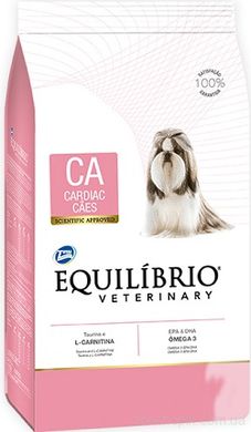 Equilibrio Veterinary Dog Cardiac лечебный корм для собак 2 кг