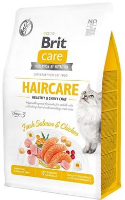 Brit Care Cat GF Haircare Healthy & Shiny Coat 400 гр