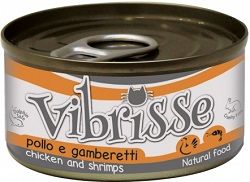 Vibrisse Cat Курица с креветками 70 грамм